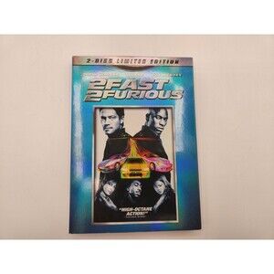 Universal Studios 2 Fast 2 Furious (Two-Disc Limited Edition) ~ DVD ~ Tested